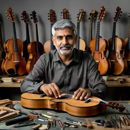 Master craftsman at work